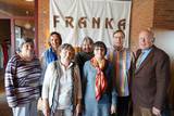 Der scheidende Vorsitzende Peter Martin Dreyer (r.) mit dem neuen FRANKA- Vorstand mit (v.l.) Gabriele Maeder, Inke Laasch-Linders, Gisela Windmann, Corinna Graunke, Uwe Hendrich und Karen Nippert-Helmchen.