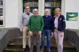 (v.l.) JĂ¶rn Wolf, Heiner Nissen, Ingwer Hansen und Hilke Thomsen wollen weiterhin gemeinsam die Urlaubsregionen Kappeln und Geltinger Bucht verstĂ¤rkt fĂ¶rdern.