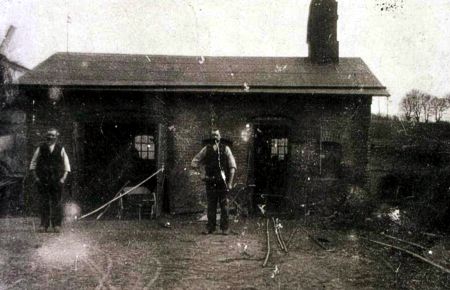 Die Schmiede um 1910